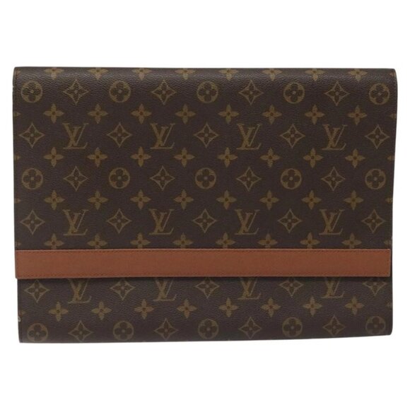 LOUIS VUITTON Monogram Porte envelope Clutch Bag M51801 LV Auth 113782 - Picture 12 of 15